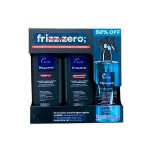 Imagem do produto Kit Truss Frizz Zero Shampoo 300Ml E Condicionador 300Ml E Leavein 260Ml