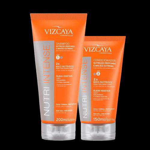 Kit Vizcaya Shampoo Nutri Intense 200Ml