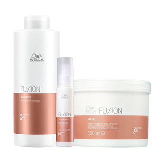 Imagem do produto Kit Wella Professionals Fusion Profissional Shampoo E Máscara E Tratamento