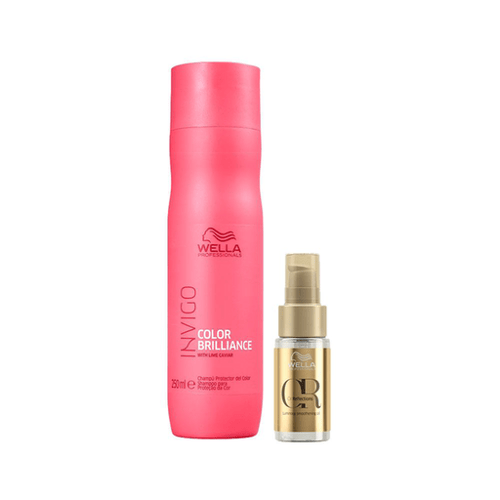 Imagem do produto Kit Wella Professionals Invigo Color Brilliance Shampoo E Óleo