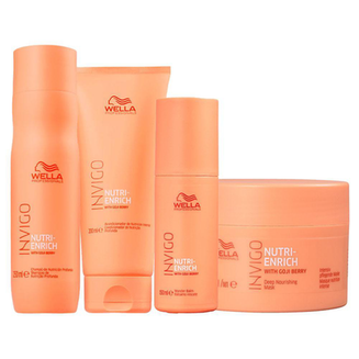 Imagem do produto Kit Wella Professionals Invigo Enrich Home Care 4 Produtos
