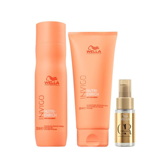 Imagem do produto Kit Wella Professionals Invigo Enrich Shampoo E Condicionador E Óleo