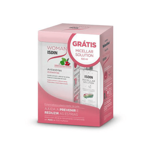 Imagem do produto Kit Woman Isdin Antiestrias 245G E Ganhe Isdin Micellar Solution 100Ml