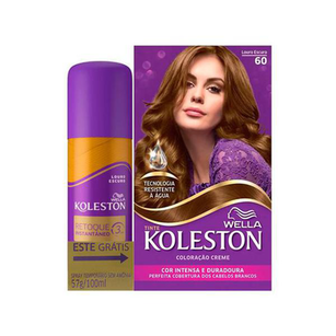 Imagem do produto Koleston Retoque Instantneo Louro Escuro Spray 100Ml Grátis Coloração Louro Escuro
