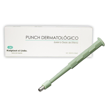 Imagem do produto Kolplast Punch Dermatológico Estéril Tamanho 6Mm Com 5Un