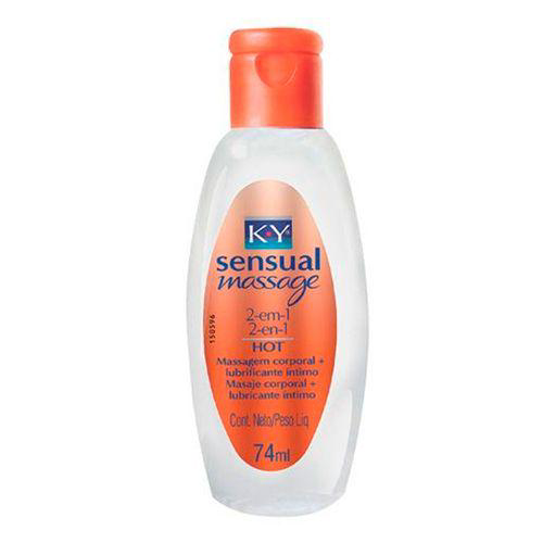 Ky Sensual - Massage Hot 2X1 74Ml