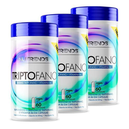 Imagem do produto L Triptofano 500Mg + B6 Percursor Serotonina 5Htp 60 Caps Nutrends