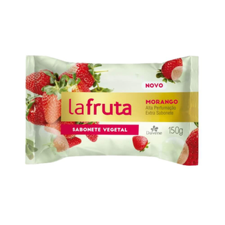 La Fruta Sabonete Vegetal Antibacteriano Morango 150G La Flore