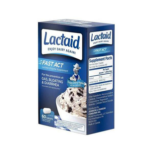 Imagem do produto Lactaid Fast Act 60 Cáps Original Importado Dos Eua