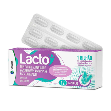 Imagem do produto Lacto 12 Cápsulas 12 Cápsulas