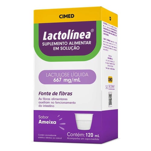Lactolínea - Solução Oral 120Ml Sabor Ameixa