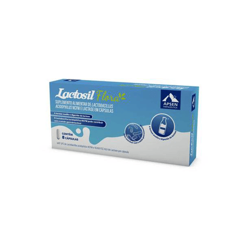 Lactosil Flora Com 8 Cápsulas