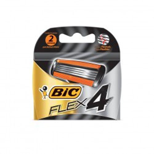 Imagem do produto Lamina - Bic Flex 4 Com 2 Unidades