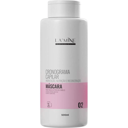 Imagem do produto Lamine Profissional Máscara Cronograma Capilar 500Ml