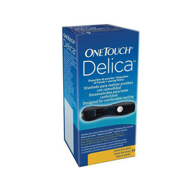 Lancetador OneTouch Delica Com 1 Unidade