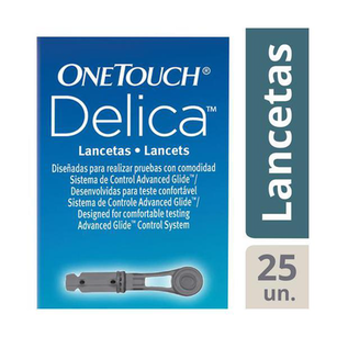 Lancetas One Touch Delica 25 Unidades