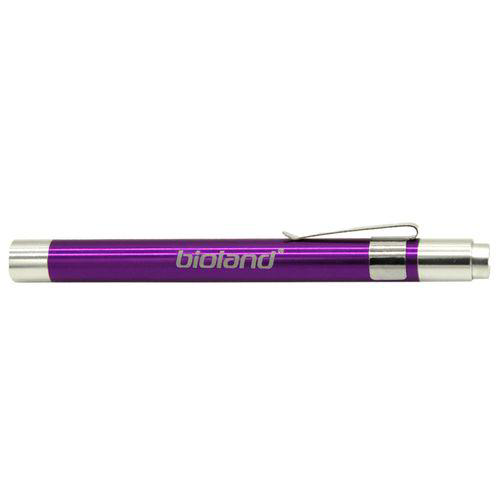 Lanterna Clínica De Bolso Bioland Led Roxa