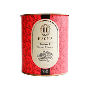 Imagem do produto Lata De Bombom Haoma Cookies&Cream 200G