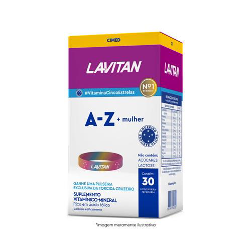 Imagem do produto Lavitan Cruzeiro Mulher 30 Comprimidos