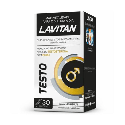 Lavitan Testo Com 30 Cápsulas