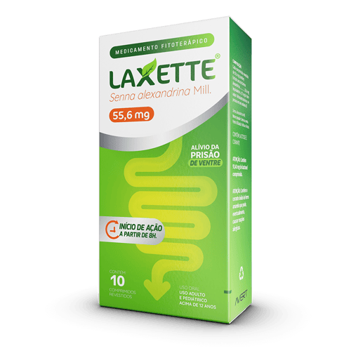 Laxette - 55,6Mg C 10 Comprimidos