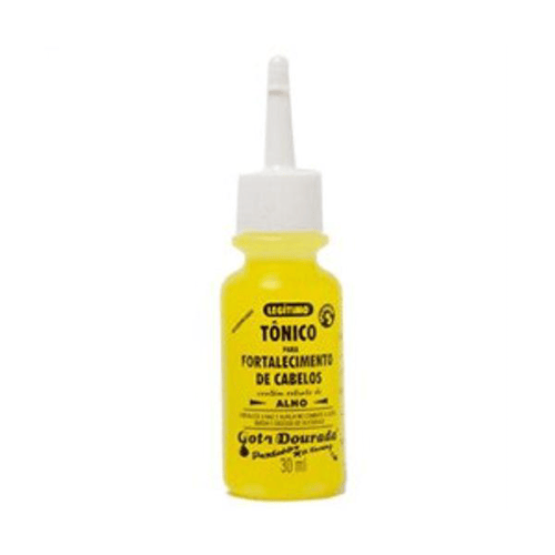 Imagem do produto Tônico De Alho Para Fortalecimento De Cabelos Gota Dourada 30Ml