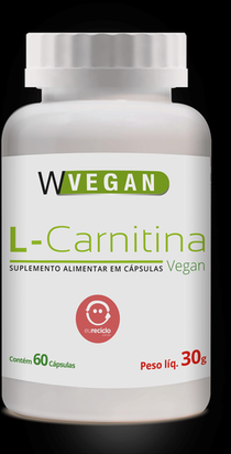Imagem do produto Lcarnitina 500Mg 60 Capsulas Wvegan