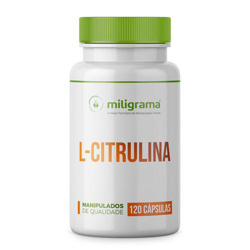 Imagem do produto Lcitrulina Malato 500Mg 120 Cápsulas