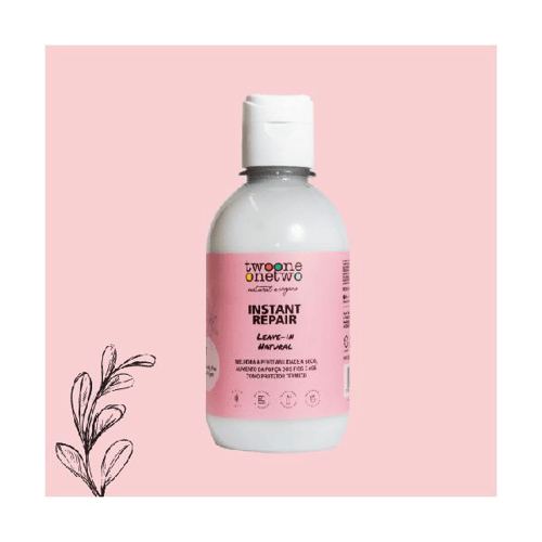 Imagem do produto Leavein Natural Instant Repair Karité Cabelos Secos Ou Danificados Twoone Onetwo Vegana