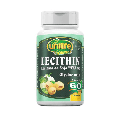 Imagem do produto Lecitina De Soja 900Mg Unilife 60 Cápsulas