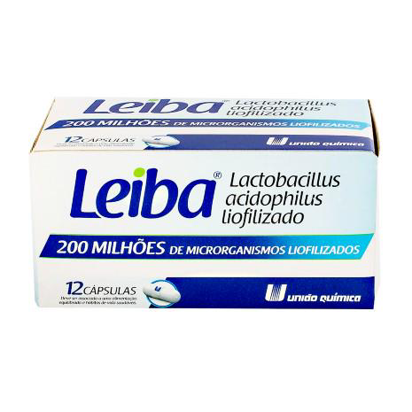 Imagem do produto Leiba 200 Mi 12 Capsulas Gel Dura