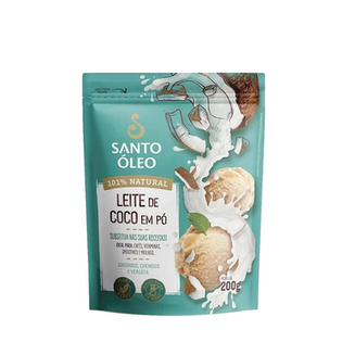 Imagem do produto Leite De Coco Em Pó 200G Santo Óleo