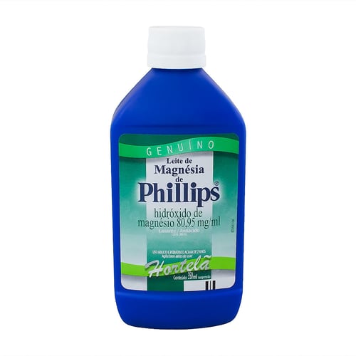 Leite De Magnésia De Phillips Hortelã 350Ml