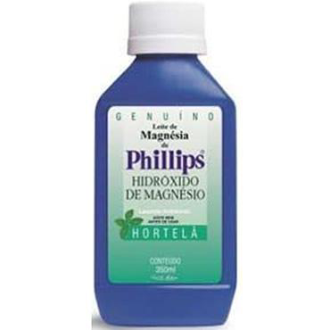 Leite De Magnésia Philips 1200Mg 15Ml 350Ml Hortelã