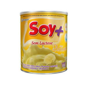 Leite Em Pó Soy E Banana Com 300 Gramas