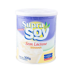 Imagem do produto Leite - Em Pó Suprasoy Sem Lactose Sabor Banana 300G