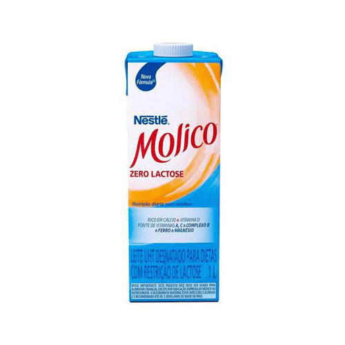 Imagem do produto Leite Molico Desnatado Zero Lactose 1 Litro