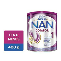 Imagem do produto Leite Nan 1 Comfor Em Pó Leite Em Pó Nan 1 Comfor Fórmula Infantil Com Ferro Para Lactentes 0 A 6 Meses Com Prebióticos 400G