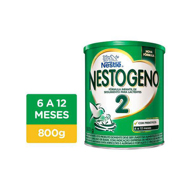 Leite - Nestogeno 2 Lata Com 800Gr