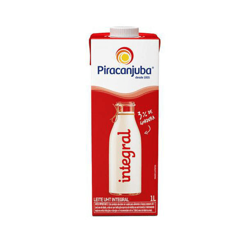 Imagem do produto Leite Piracanjuba Integral 1 Lt