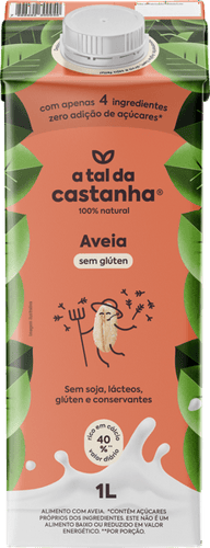 Imagem do produto Leite Vegetal Aveia A Tal Da Castanha 1L