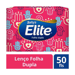 Imagem do produto Lenço - De Papel Softy's Com 50 Unidades