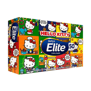 Imagem do produto Lenço - De Papel Softy's Kids Com 50 Unidades