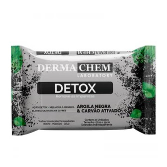 Imagem do produto Lenço Demaquilante Dermachem Detox Com 25 Unidades