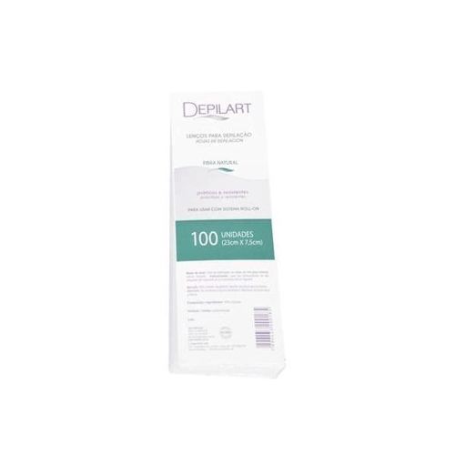 Lenço Papel Depilart Para Depilação C/100Un Lenco Papel Depilart C/100Un