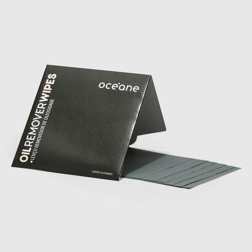 Imagem do produto Lenço Removedor De Oleosidade À Base De Carvão Em Pó Oil Remover Wipes 50Un Océane