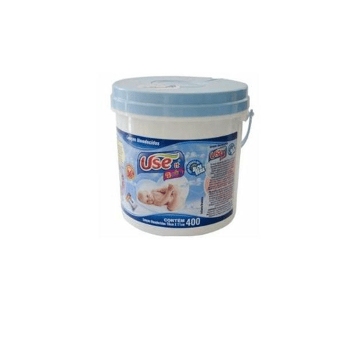Imagem do produto Lenco Umed Use It Balde Azul 400Un