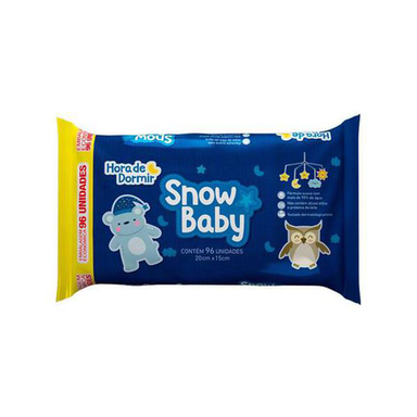 Lenço Umedecidas Snow Baby Hora De Dormir 90Un