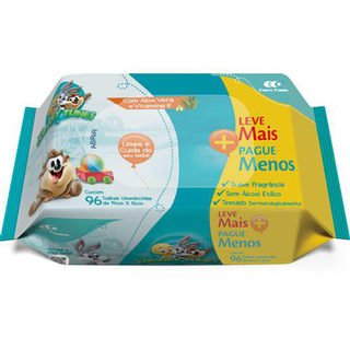 Imagem do produto Lenço Umedecido Baby Looney Tunes 92 Unids