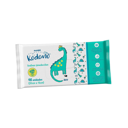 Lenço Umedecido Sumire Kodomo Com 48